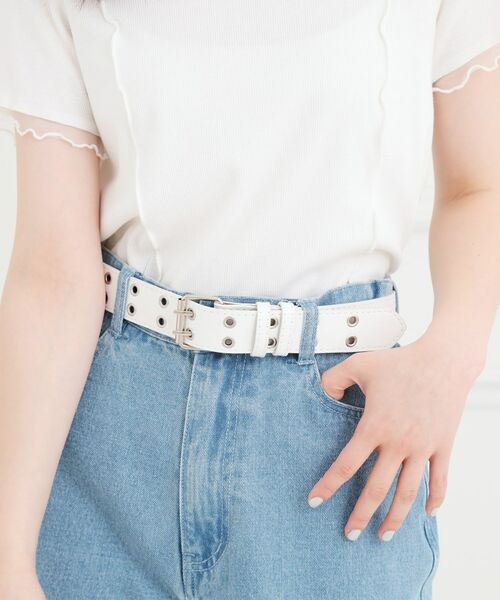 PINK-latte / ピンク ラテ ベルト・サスペンダー | ハトメベルト | 詳細4