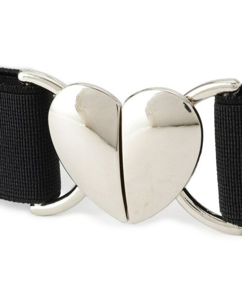 PINK-latte / ピンク ラテ ベルト・サスペンダー | ハートバックルゴムベルト | 詳細2