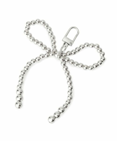 PINK-latte/ピンク ラテ リボンチャーム シルバー(006) 00 PINK-latte/ピンク ラテ リボンチャーム シルバー(006) 00