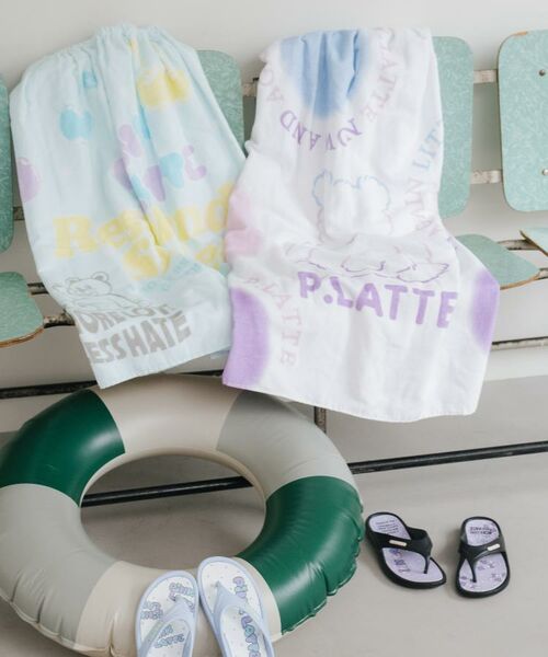 PINK-latte / ピンク ラテ 水着・スイムグッズ | 【100cm】ラップタオル | 詳細1