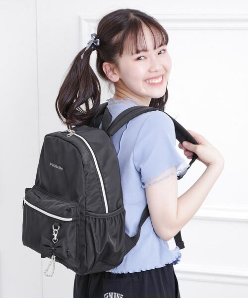PINK-latte / ピンク ラテ リュック・バックパック | 【チャーム付き】ガーリーリュック | 詳細3