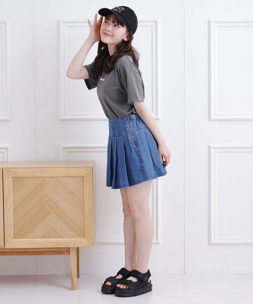 PINK-latte / ピンク ラテ Tシャツ | グラデーションくまちゃん発砲ビッグTシャツ | 詳細14