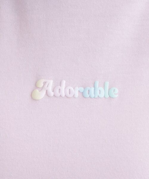 PINK-latte / ピンク ラテ Tシャツ | グラデーションくまちゃん発砲ビッグTシャツ | 詳細20