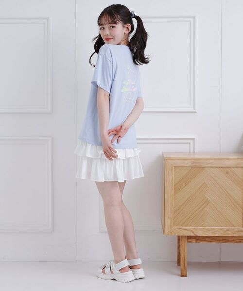 PINK-latte / ピンク ラテ Tシャツ | グラデーションくまちゃん発砲ビッグTシャツ | 詳細24