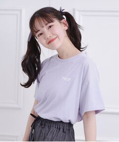 PINK-latte / ピンク ラテ Tシャツ | バックハートロゴTシャツ