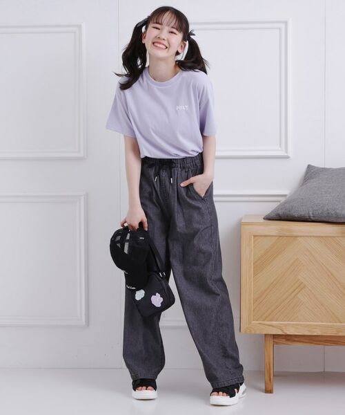 PINK-latte / ピンク ラテ Tシャツ | バックハートロゴTシャツ | 詳細18