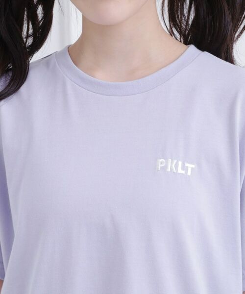 PINK-latte / ピンク ラテ Tシャツ | バックハートロゴTシャツ | 詳細4