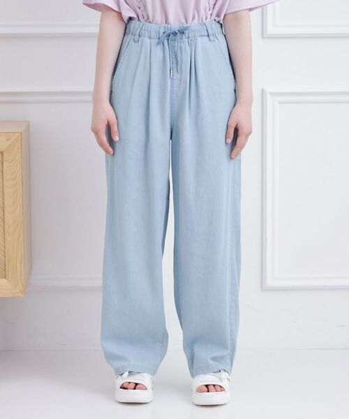 PINK-latte / ピンク ラテ パンツ | 冷感さらっとイージーロングパンツ | 詳細1