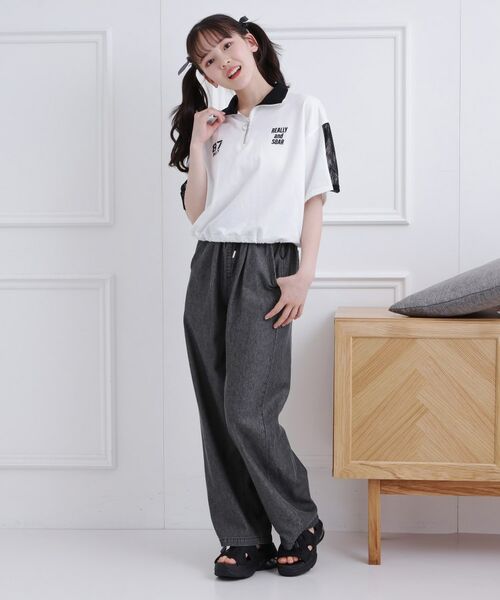 PINK-latte / ピンク ラテ パンツ | 冷感さらっとイージーロングパンツ | 詳細14