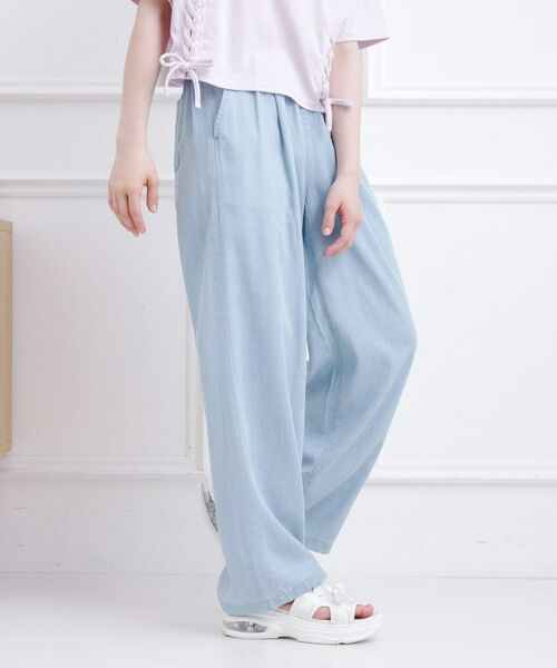 PINK-latte / ピンク ラテ パンツ | 冷感さらっとイージーロングパンツ | 詳細17