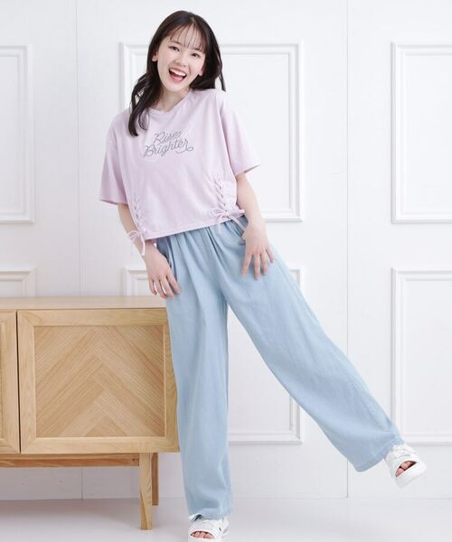 PINK-latte / ピンク ラテ パンツ | 冷感さらっとイージーロングパンツ | 詳細18