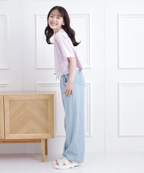 PINK-latte / ピンク ラテ パンツ | 冷感さらっとイージーロングパンツ | 詳細19