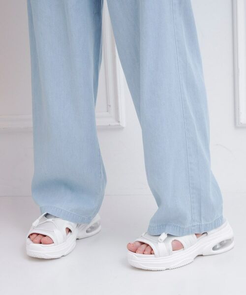 PINK-latte / ピンク ラテ パンツ | 冷感さらっとイージーロングパンツ | 詳細8