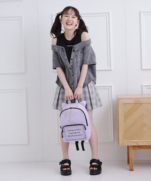 PINK-latte / ピンク ラテ リュック・バックパック | 【本体容量約14L】ネコミミリュック | 詳細6