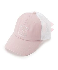 PINK-latte / ピンク ラテ キャップ | くま刺繍メッシュキャップ