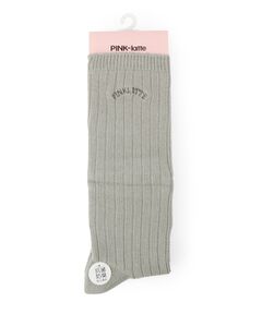 PINK-latte / ピンク ラテ ソックス | 【30cm丈】カレッジロゴルーズソックス