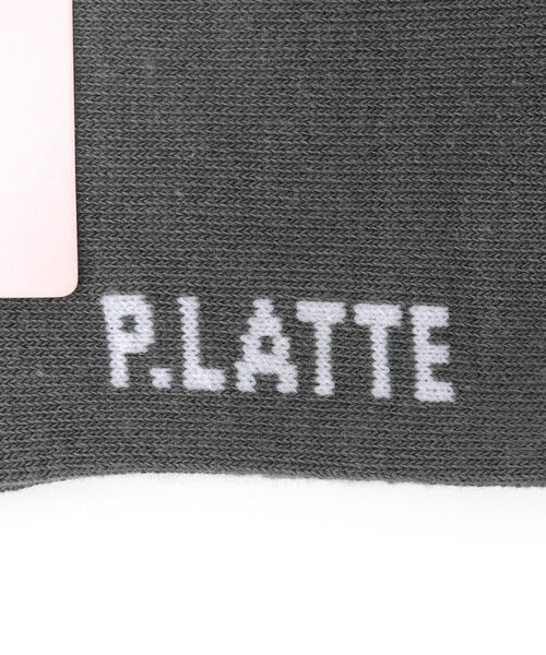 PINK-latte / ピンク ラテ ソックス | 【36cm丈】タテロゴハイソックス | 詳細5