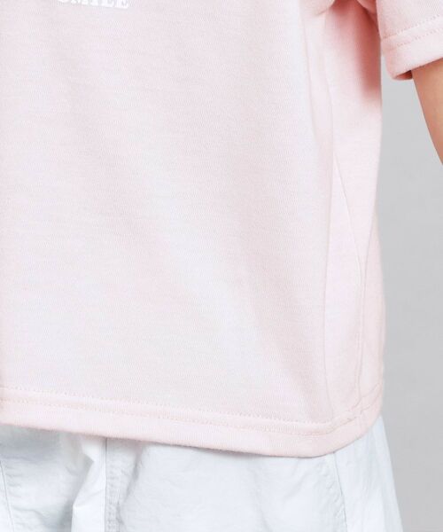 PINK-latte / ピンク ラテ Tシャツ | ギンガムアップリケTシャツ | 詳細6