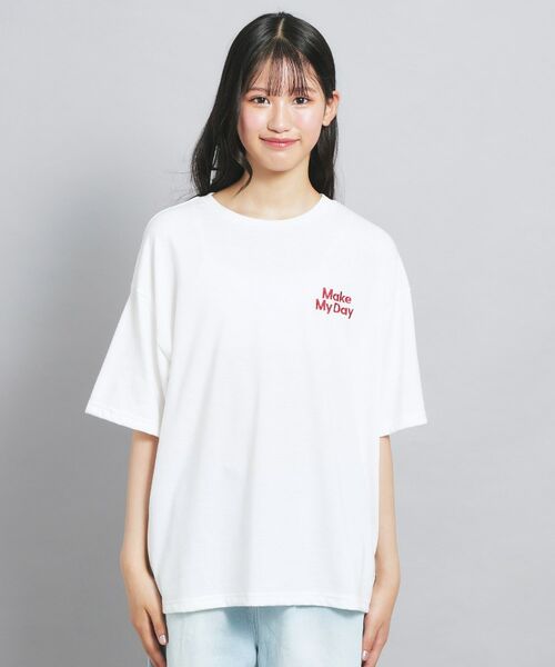 PINK-latte / ピンク ラテ Tシャツ | くまいっぱいビッグTシャツ | 詳細1