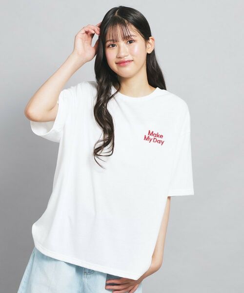 PINK-latte / ピンク ラテ Tシャツ | くまいっぱいビッグTシャツ | 詳細16