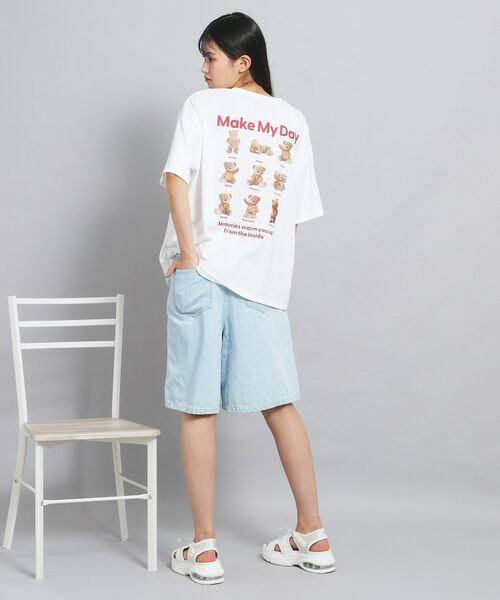 PINK-latte / ピンク ラテ Tシャツ | くまいっぱいビッグTシャツ | 詳細18