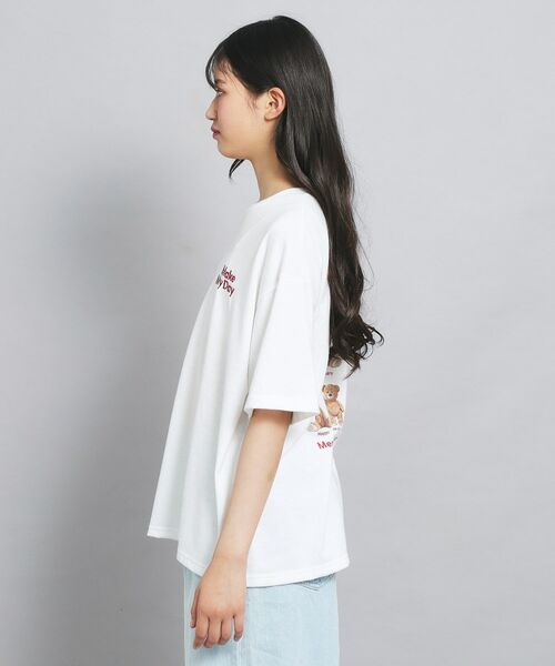 PINK-latte / ピンク ラテ Tシャツ | くまいっぱいビッグTシャツ | 詳細2