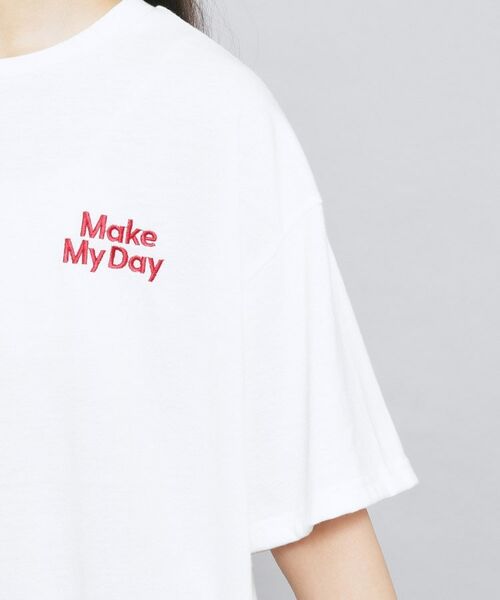 PINK-latte / ピンク ラテ Tシャツ | くまいっぱいビッグTシャツ | 詳細5