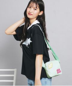 PINK-latte / ピンク ラテ ショルダーバッグ | ワッペンミニショルダー