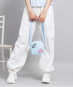 PINK-latte / ピンク ラテ ショルダーバッグ | ワッペンミニショルダー