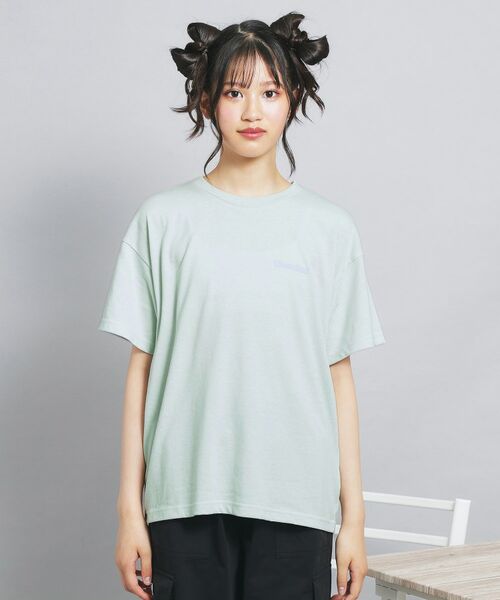 PINK-latte / ピンク ラテ Tシャツ | ペアくまちゃんビッグTシャツ | 詳細1