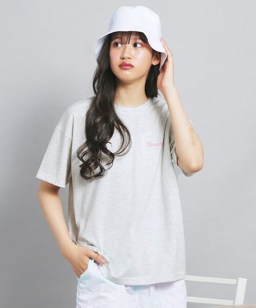 PINK-latte / ピンク ラテ Tシャツ | ペアくまちゃんビッグTシャツ | 詳細16