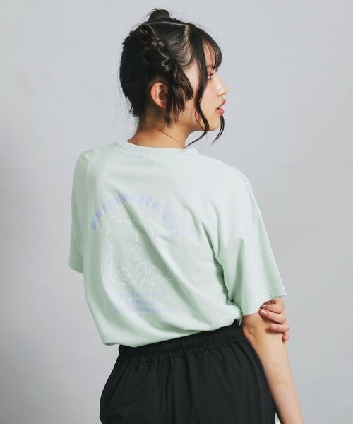 PINK-latte / ピンク ラテ Tシャツ | ペアくまちゃんビッグTシャツ | 詳細20