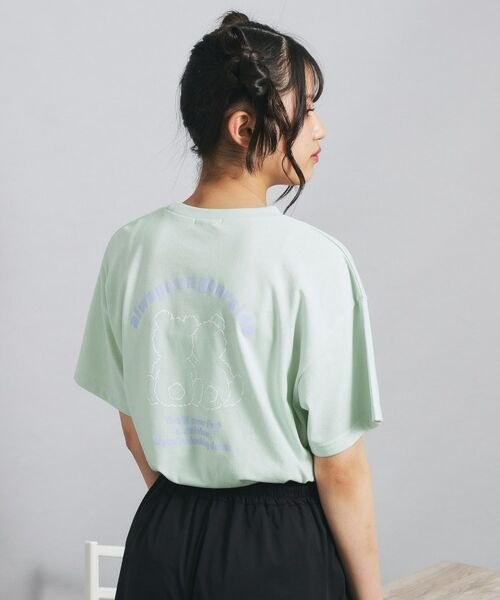 PINK-latte / ピンク ラテ Tシャツ | ペアくまちゃんビッグTシャツ | 詳細21