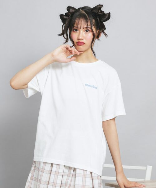 PINK-latte / ピンク ラテ Tシャツ | ペアくまちゃんビッグTシャツ | 詳細8