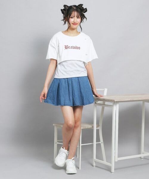 PINK-latte / ピンク ラテ その他トップス | 【セットアイテム】ダメージTシャツ+タンクセット | 詳細12