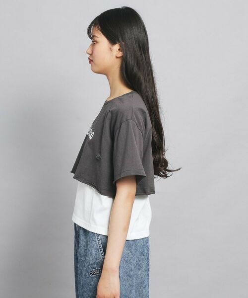 PINK-latte / ピンク ラテ その他トップス | 【セットアイテム】ダメージTシャツ+タンクセット | 詳細2