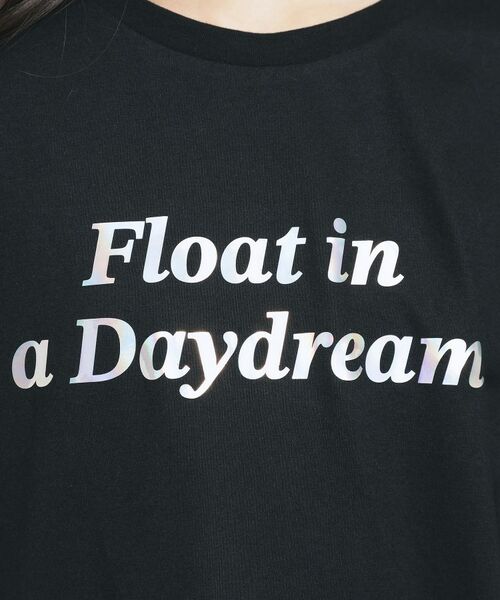 PINK-latte / ピンク ラテ Tシャツ | オーロラプリントハートあきTシャツ | 詳細13