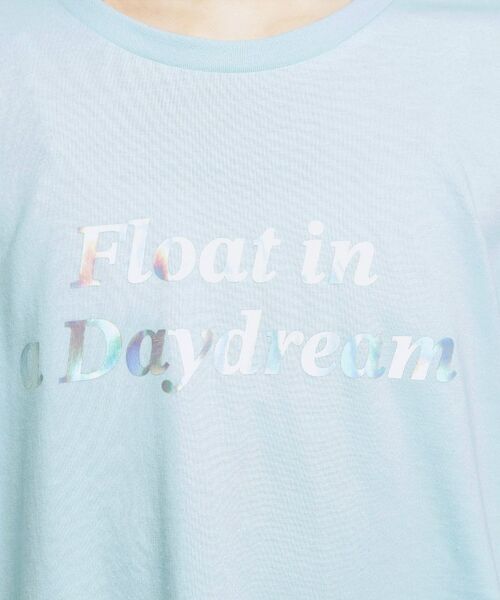 PINK-latte / ピンク ラテ Tシャツ | オーロラプリントハートあきTシャツ | 詳細21