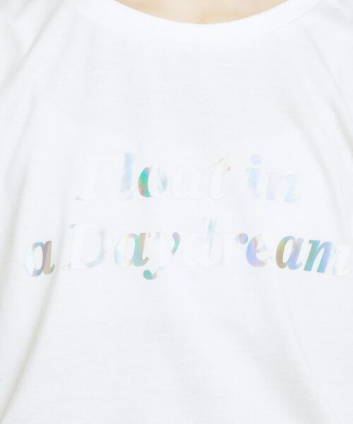 PINK-latte / ピンク ラテ Tシャツ | オーロラプリントハートあきTシャツ | 詳細9