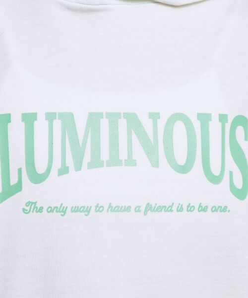 PINK-latte / ピンク ラテ パーカー | 配色ステッチパーカチュニック | 詳細11