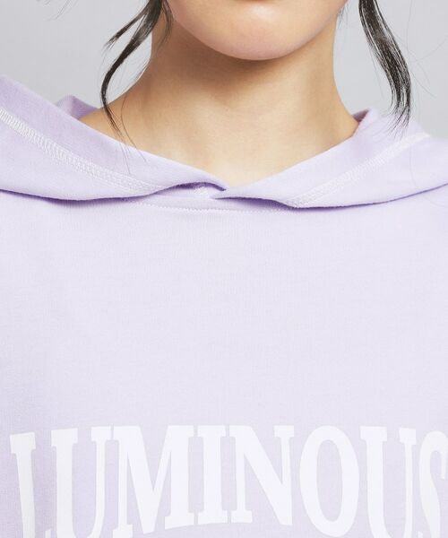 PINK-latte / ピンク ラテ パーカー | 配色ステッチパーカチュニック | 詳細4