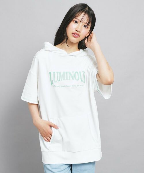 PINK-latte / ピンク ラテ パーカー | 配色ステッチパーカチュニック | 詳細8