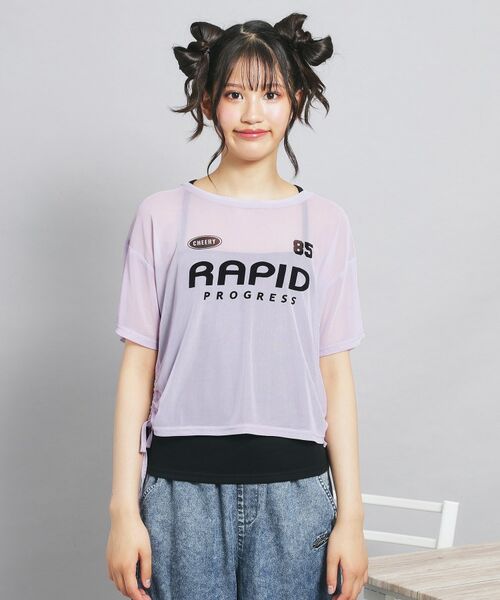 PINK-latte / ピンク ラテ その他トップス | 【セットアイテム】シアードロストトップス＋キャミセット | 詳細1