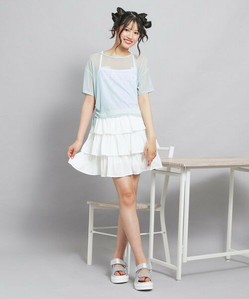 PINK-latte / ピンク ラテ その他トップス | 【セットアイテム】シアードロストトップス＋キャミセット | 詳細25