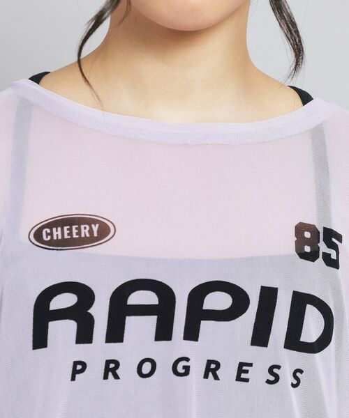 PINK-latte / ピンク ラテ その他トップス | 【セットアイテム】シアードロストトップス＋キャミセット | 詳細8