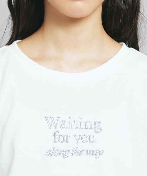 PINK-latte / ピンク ラテ カットソー | 裾レースドロストトップス | 詳細4