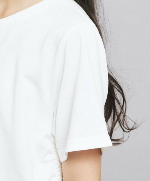 PINK-latte / ピンク ラテ カットソー | 裾レースドロストトップス | 詳細5