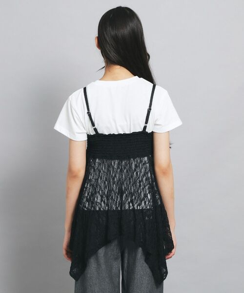 PINK-latte / ピンク ラテ カットソー | 【セットアイテム】2WAYレースビスチェ+トップス | 詳細3