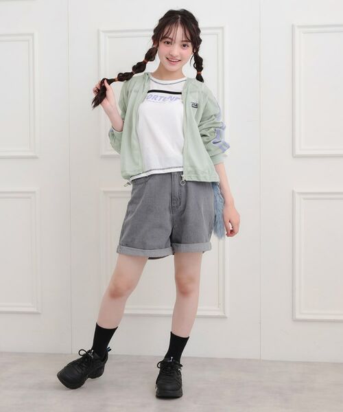 PINK-latte / ピンク ラテ パーカー | メッシュラインジップパーカ | 詳細19