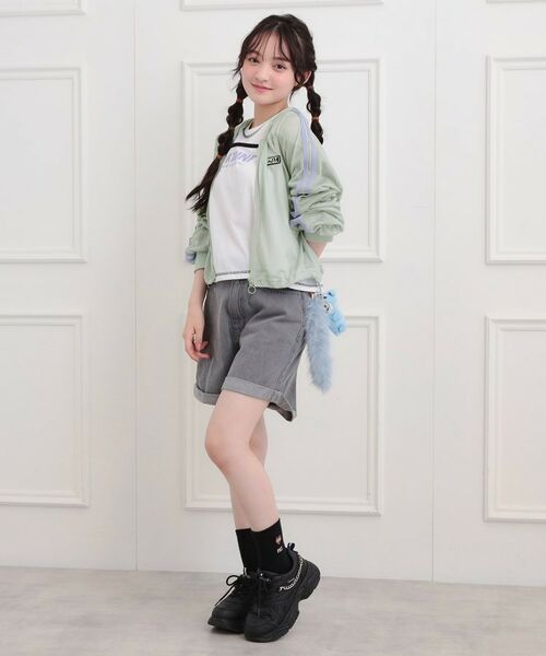 PINK-latte / ピンク ラテ パーカー | メッシュラインジップパーカ | 詳細20